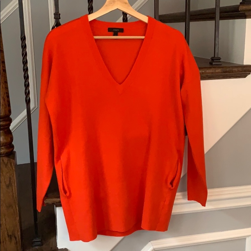 JCrew Merino Wool tunic sweater-XS